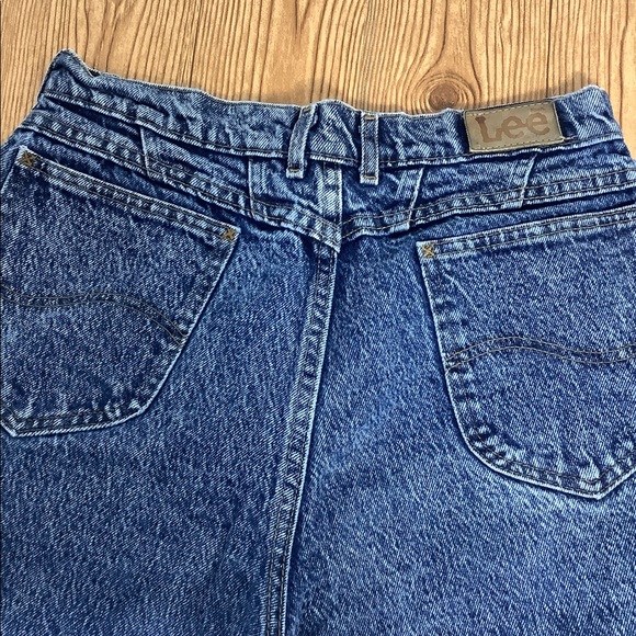 Vintage Lee Jeans 10/12 Acid Wash - Picture 3 of 8